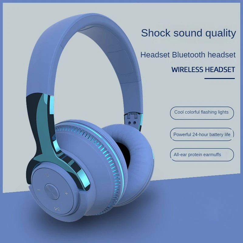 Игровые наушники H2 Esports, беспроводные Bluetooth наушники с микрофоном, шумоподавляющие наушники, светящиеся Стерео Звучание
Игровые наушники H2 Esports, беспроводные Bluetooth наушники с микрофоном, шумоподавляющие наушники, светящиеся Стерео Звучание