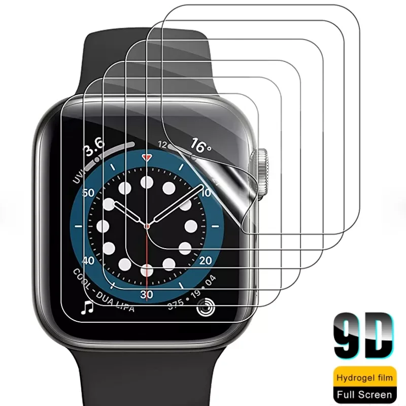 Hydrogel Full Screen Protector Film For Apple Watch 7 6 SE 5 40MM 44MM 45MM Not Glass for iWatch 4 3 2 1 38MM 41MM 42MM
Hydrogel Full Screen Protector Film For Apple Watch 7 6 SE 5 40MM 44MM 45MM Not Glass for iWatch 4 3 2 1 38MM 41MM 42MM