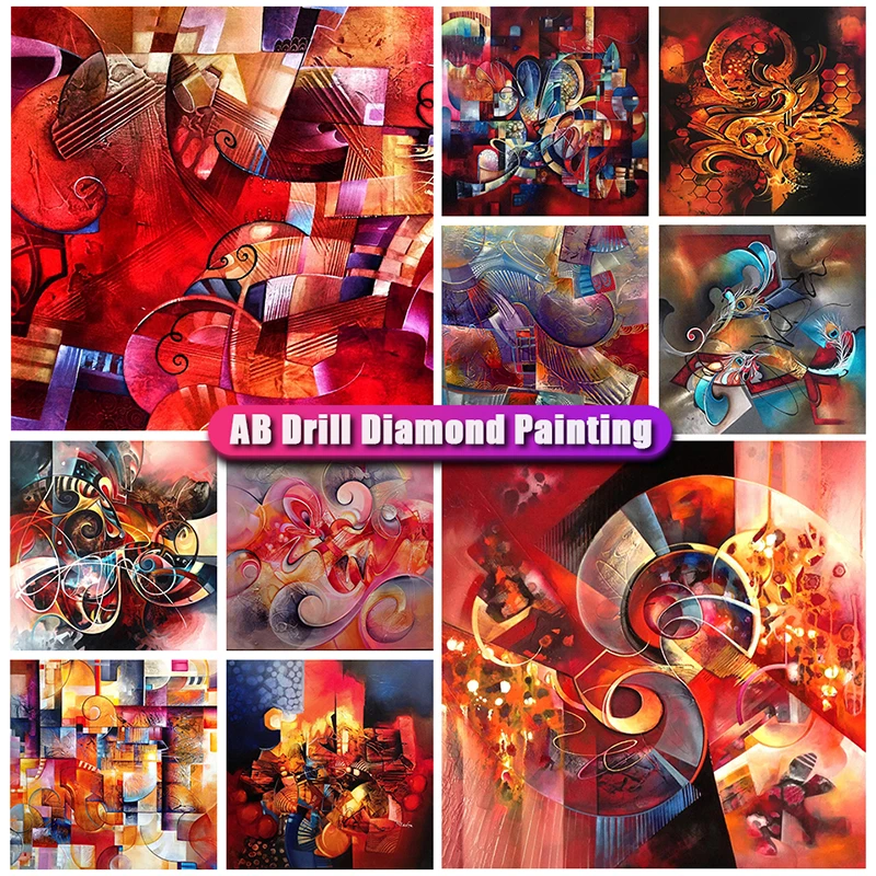 YIMEIDO AB Diamond Painting colorful Landscape 5D Diy Diamond Embroidery Cross Stitch Set abstract Mosaic Picture of Rhinestones
YIMEIDO AB Diamond Painting colorful Landscape 5D Diy Diamond Embroidery Cross Stitch Set abstract Mosaic Picture of Rhinestones