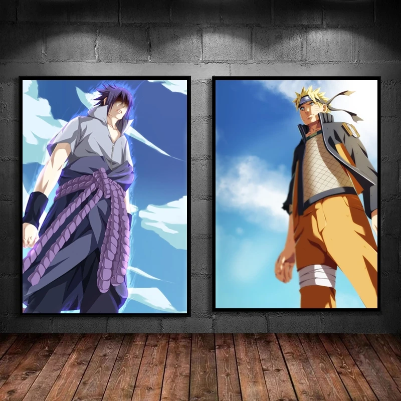 

Canvas Posters Naruto Sasuke Character Modern Living Room Cuadros Best Gift Christmas Gifts High Quality Art Modular Prints