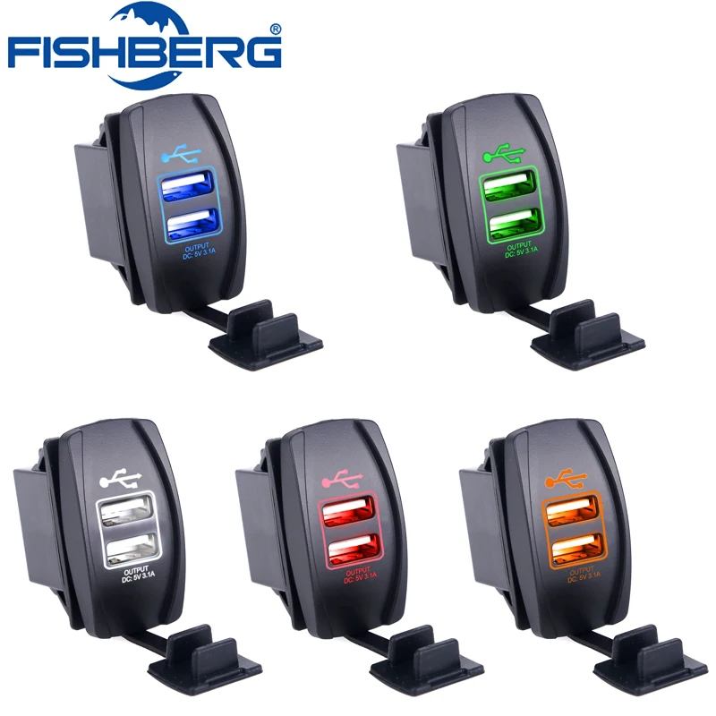 Dual USB Car Charger Universal Model Waterproof Socket 5V 3.1A USB Socket Car Chargers Auto Accessories For Phone Charging
Dual USB Car Charger Universal Model Waterproof Socket 5V 3.1A USB Socket Car Chargers Auto Accessories For Phone Charging