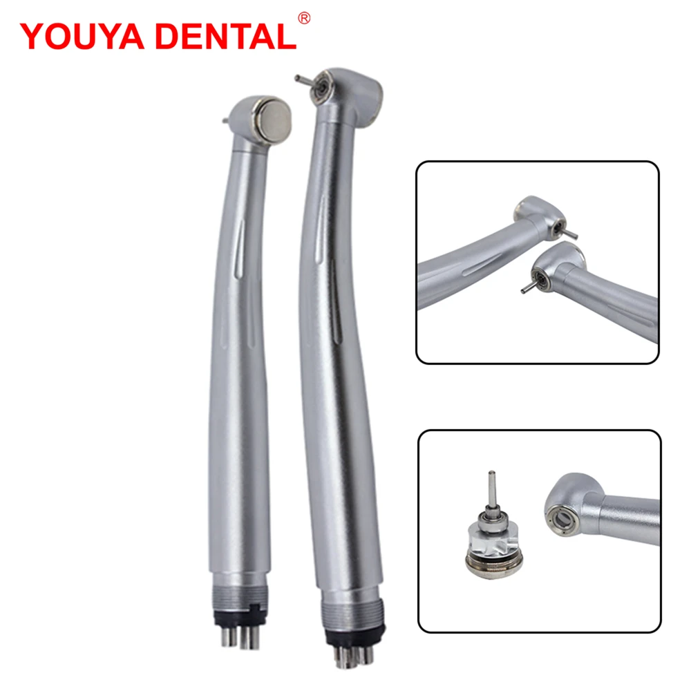 Dental Turbine Handpiece 2/4 Holes High Speed Hand Piece Big Head Ceramic Bearing Push Button 4 Water Spray Dentistry Equipment
Dental Turbine Handpiece 2/4 Holes High Speed Hand Piece Big Head Ceramic Bearing Push Button 4 Water Spray Dentistry Equipment