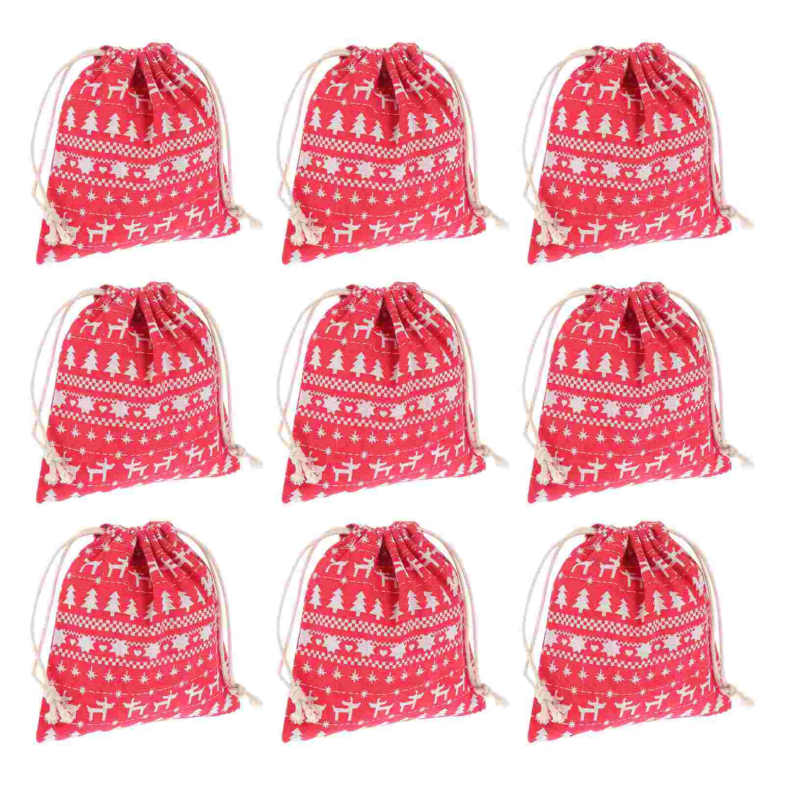 10pcs Christmas Drawstring Favor Bags Candy Drawstring Bags Drawstring Bags Storage Bags
10pcs Christmas Drawstring Favor Bags Candy Drawstring Bags Drawstring Bags Storage Bags