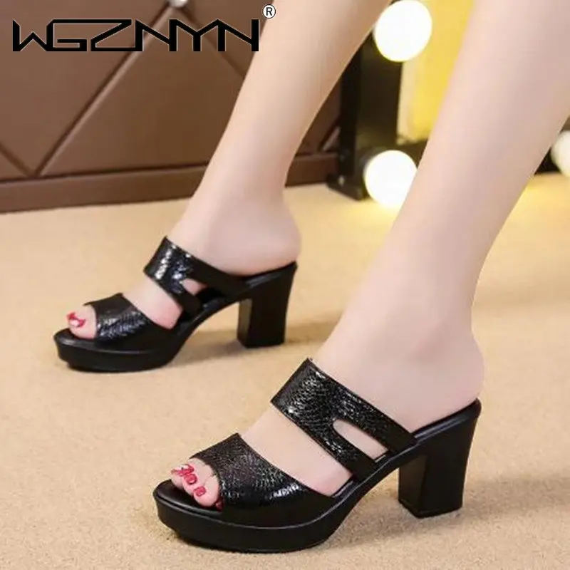 Шлепанцы женские с открытым носком, пляжные сандалии, пикантная обувь для среднего лета, каблук, сандалии для женщин
Шлепанцы женские с открытым носком, пляжные сандалии, пикантная обувь для среднего лета, каблук, сандалии для женщин