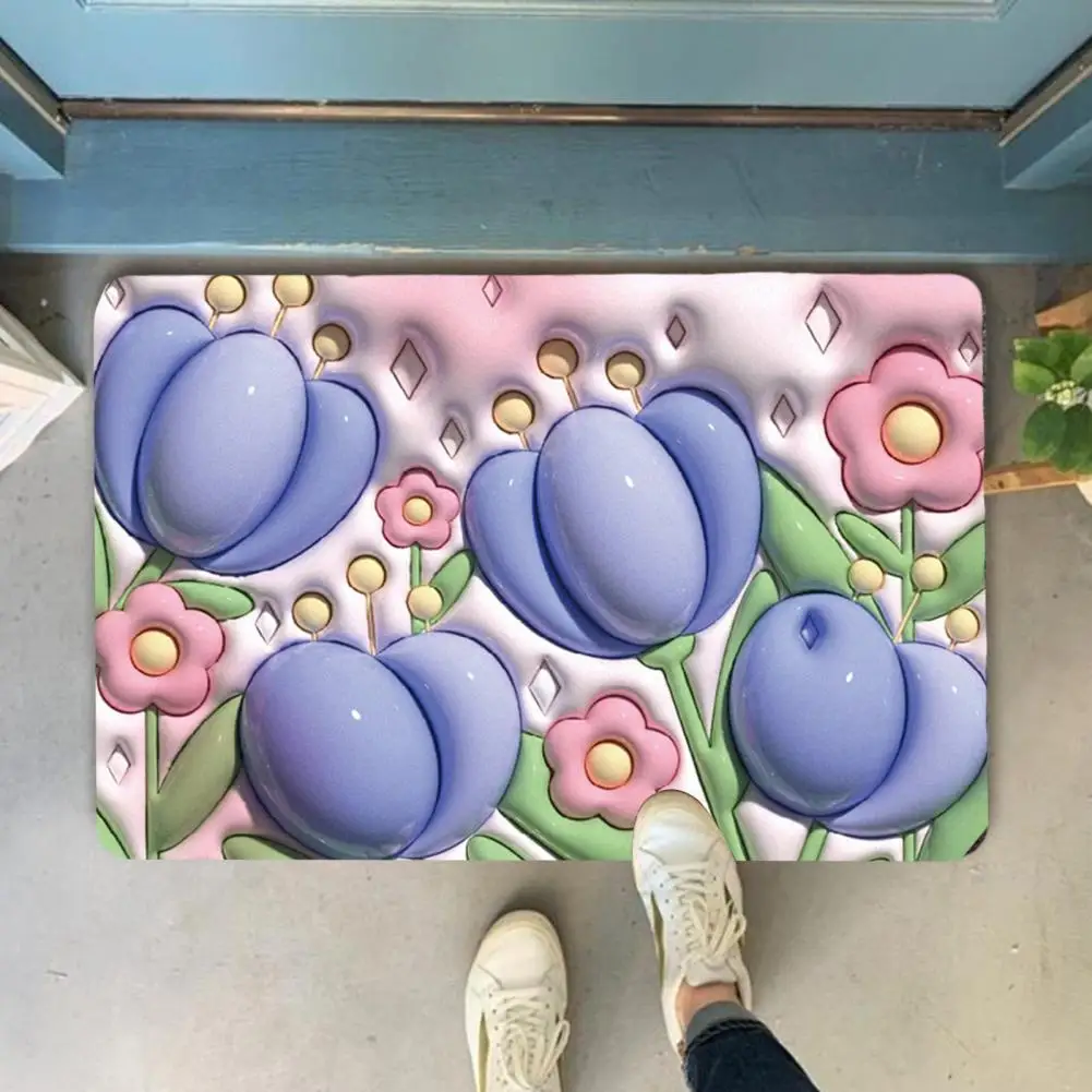 Useful High Elastic 3D Visual Effect 40x60cm Flower Pattern Bathroom Anti-slip Floor Mat Daily Use Bathroom Mat Shower Mat
Useful High Elastic 3D Visual Effect 40x60cm Flower Pattern Bathroom Anti-slip Floor Mat Daily Use Bathroom Mat Shower Mat
