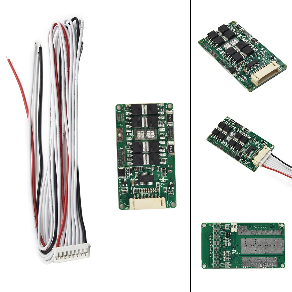 BMS 7S 24V 18A Li-ion Lithium Battery Protection Board PCB Charger Module For Electric Scooter Drill Motor Power Tools Parts
BMS 7S 24V 18A Li-ion Lithium Battery Protection Board PCB Charger Module For Electric Scooter Drill Motor Power Tools Parts