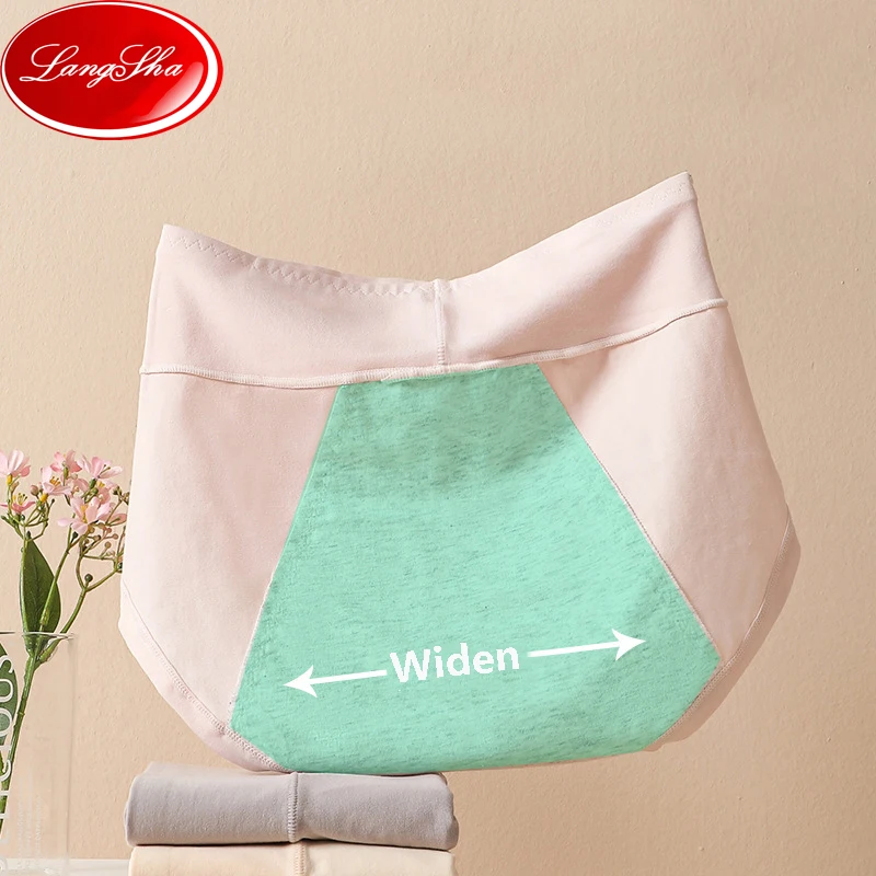 High Waist Leak Proof Menstrual Panties Women Widen Period Pants Physiological Underwear Cotton Plus Size L-3XL Female Briefs
High Waist Leak Proof Menstrual Panties Women Widen Period Pants Physiological Underwear Cotton Plus Size L-3XL Female Briefs