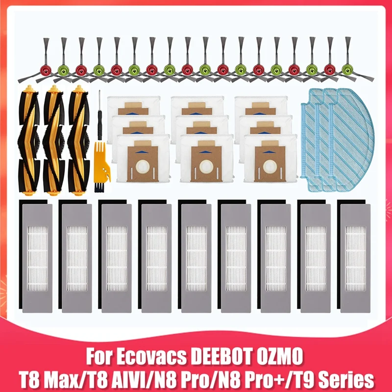 Replacement Parts For Ecovacs DEEBOT OZMO T8 Max T8 AIVI N8 Pro N8 Pro+ Robot Vacuum Cleaner
Replacement Parts For Ecovacs DEEBOT OZMO T8 Max T8 AIVI N8 Pro N8 Pro+ Robot Vacuum Cleaner