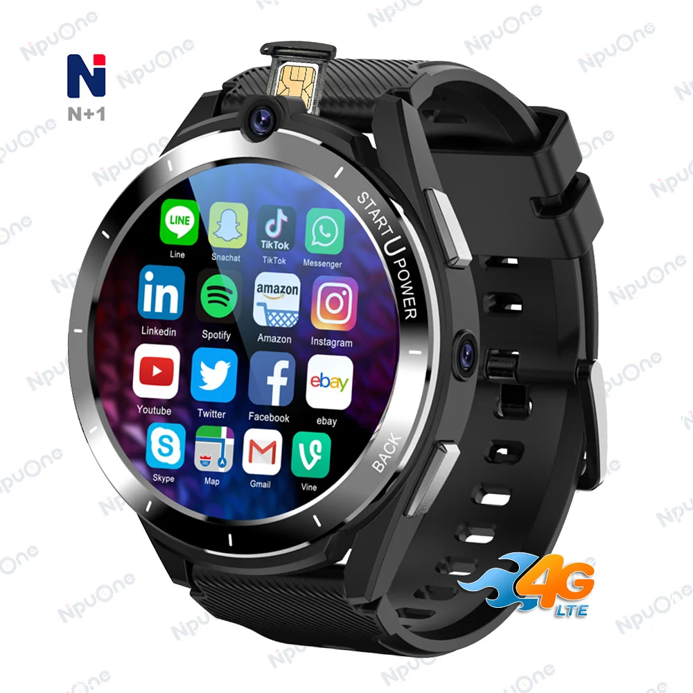 1800mAh 8 million pixels dual camera 1.6 inch 400*400 HD round screen SIM 4G full Netcom call 6+128GB Android phone smart watch
1800mAh 8 million pixels dual camera 1.6 inch 400*400 HD round screen SIM 4G full Netcom call 6+128GB Android phone smart watch