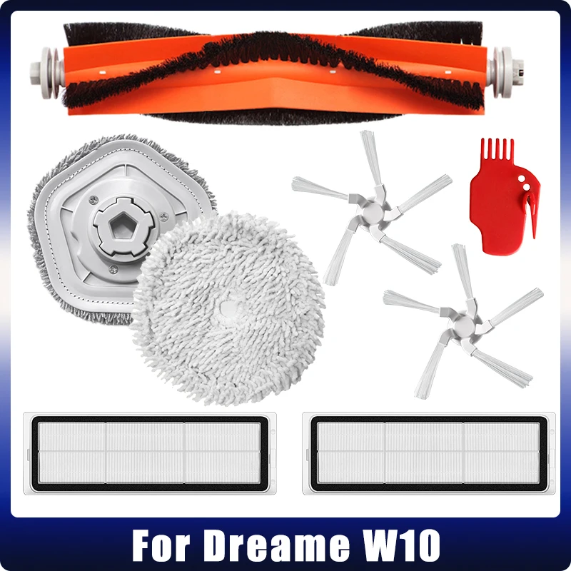 Replacement For Xiaomi Dreame Bot W10 Vacuum Cleaner Accessory Main Side Brush Cover Washable HEPA Filter Mop Cloth Spare Parts
Replacement For Xiaomi Dreame Bot W10 Vacuum Cleaner Accessory Main Side Brush Cover Washable HEPA Filter Mop Cloth Spare Parts