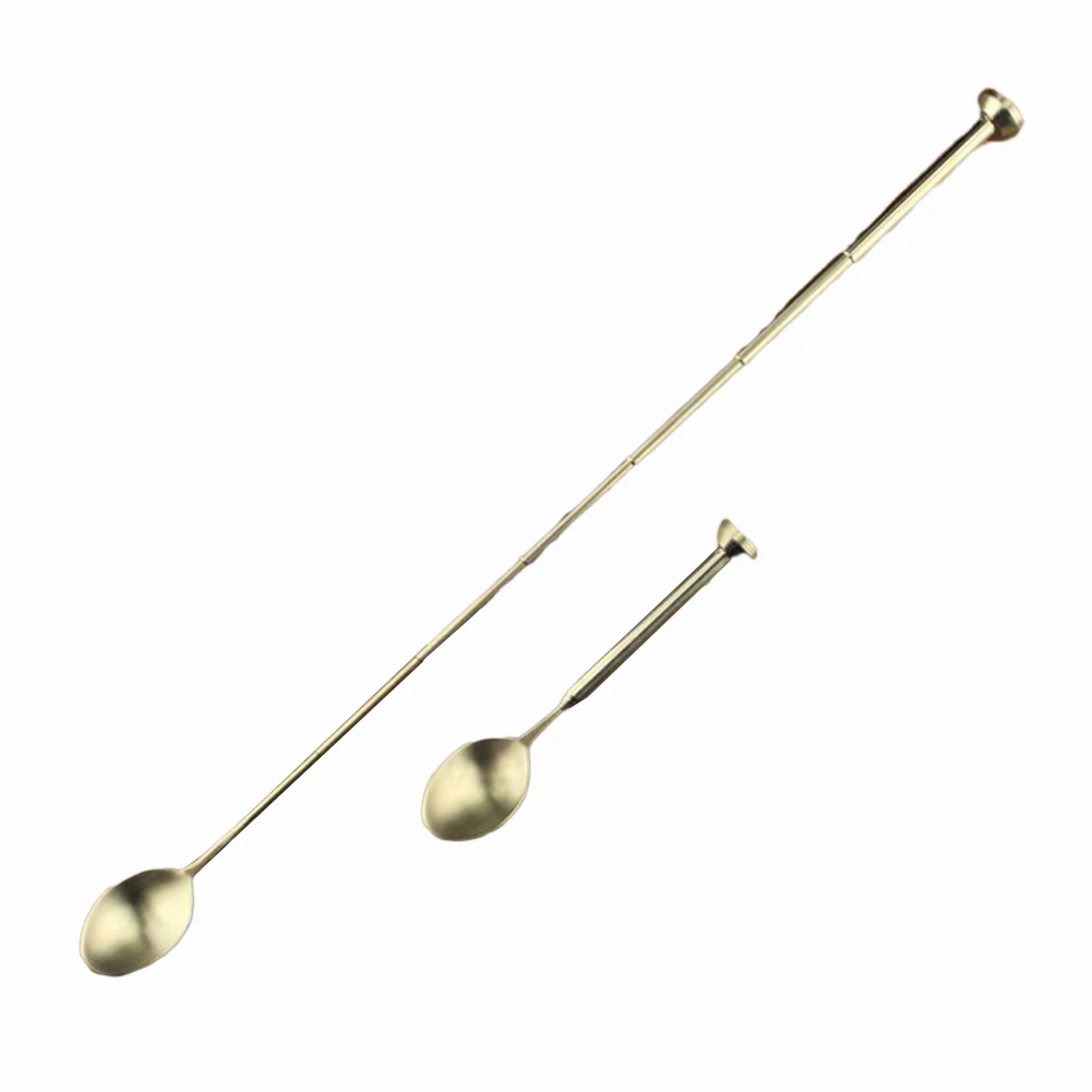 Stirring Spoon Telescopic Spoon Silver Stainless Steel Unfolded 63cm Folded 23cm For Outdoor Camping Kitchen Tools
Stirring Spoon Telescopic Spoon Silver Stainless Steel Unfolded 63cm Folded 23cm For Outdoor Camping Kitchen Tools