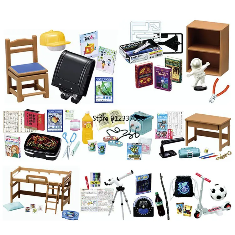 Gachapon Capsule Candy Toy My Childhood Room Miniature Children Learning Stationery House Schoolbag Telescope Model Ornaments 
Gachapon Capsule Candy Toy My Childhood Room Miniature Children Learning Stationery House Schoolbag Telescope Model Ornaments