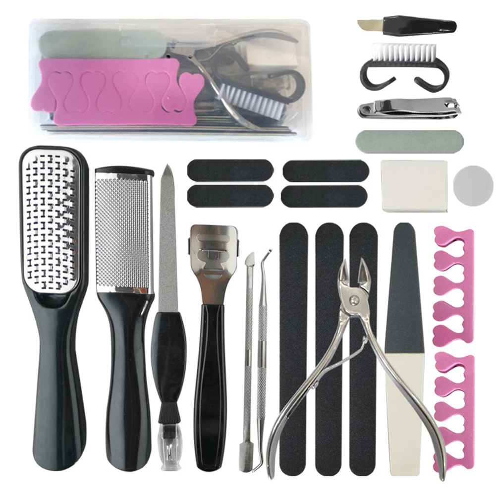 Professional Multifunction Foot File Skin Care Salon Callus Remover Pedicure Tools Kit Nail Clippers Stainless Steel Portable
Professional Multifunction Foot File Skin Care Salon Callus Remover Pedicure Tools Kit Nail Clippers Stainless Steel Portable