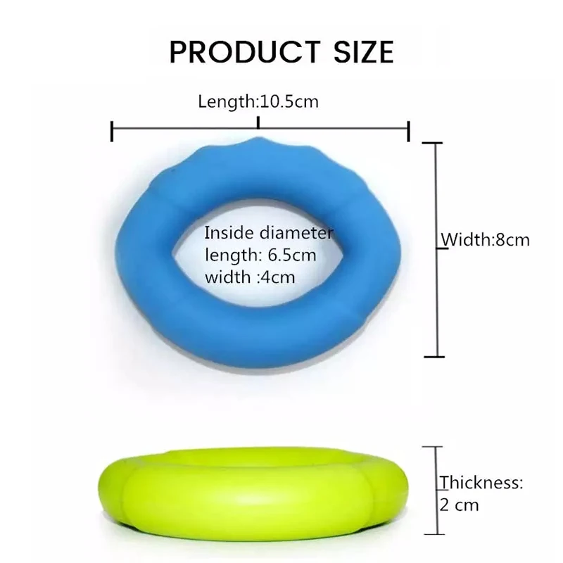 CKAHSBI Silicone Adjustable Hand 20LB-50LB Gripping Ring Finger Forearm Trainer Carpal Expander Workout Exercise Fitness
CKAHSBI Silicone Adjustable Hand 20LB-50LB Gripping Ring Finger Forearm Trainer Carpal Expander Workout Exercise Fitness