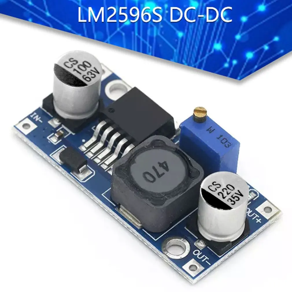 HOT New HW-677 Q65 48V Adjustable Module DC-LM2596HVS Input 4.5-50V Voltage Converter Stabilizer Power Supply Buck Module
HOT New HW-677 Q65 48V Adjustable Module DC-LM2596HVS Input 4.5-50V Voltage Converter Stabilizer Power Supply Buck Module