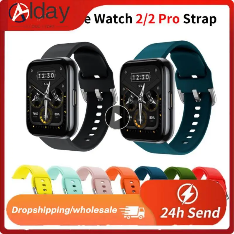 Breathable Silicone Strap Fashion Replacement Strap Wristband Sport Watchband For Realme Watch 2 Strap
Breathable Silicone Strap Fashion Replacement Strap Wristband Sport Watchband For Realme Watch 2 Strap