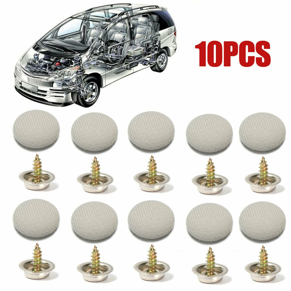 10pcs/Set Car Roof Buckles Headliner Repair Fixing Screw Cap Rivets Car Roof Buckles Auto Accessories
10pcs/Set Car Roof Buckles Headliner Repair Fixing Screw Cap Rivets Car Roof Buckles Auto Accessories