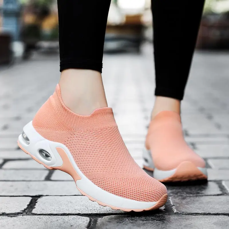 Big Number Summer Slip on Women's Sneakers Socks Woman Sport Shoes Sports Platform Running Shoes for Women Pink Knit Flat E-866
Big Number Summer Slip on Women's Sneakers Socks Woman Sport Shoes Sports Platform Running Shoes for Women Pink Knit Flat E-866