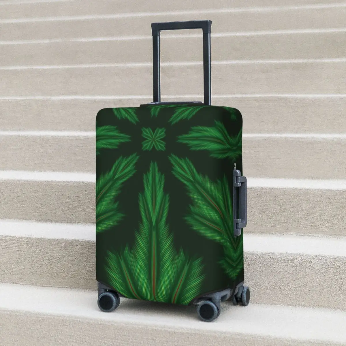 Green Moss Suitcase Cover Pine Mandala Print Business Vacation Elastic Luggage Supplies Protection
Green Moss Suitcase Cover Pine Mandala Print Business Vacation Elastic Luggage Supplies Protection