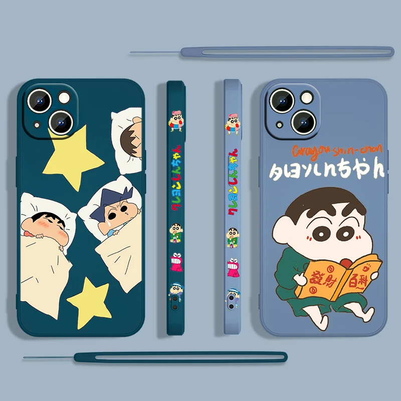 Cartoon Boy Crayon Shin-chan For Apple iPhone 13 12 Mini 11 Pro XS MAX XR X 8 7 6S SE Plus Liquid Left Rope Silicone Phone Case
Cartoon Boy Crayon Shin-chan For Apple iPhone 13 12 Mini 11 Pro XS MAX XR X 8 7 6S SE Plus Liquid Left Rope Silicone Phone Case