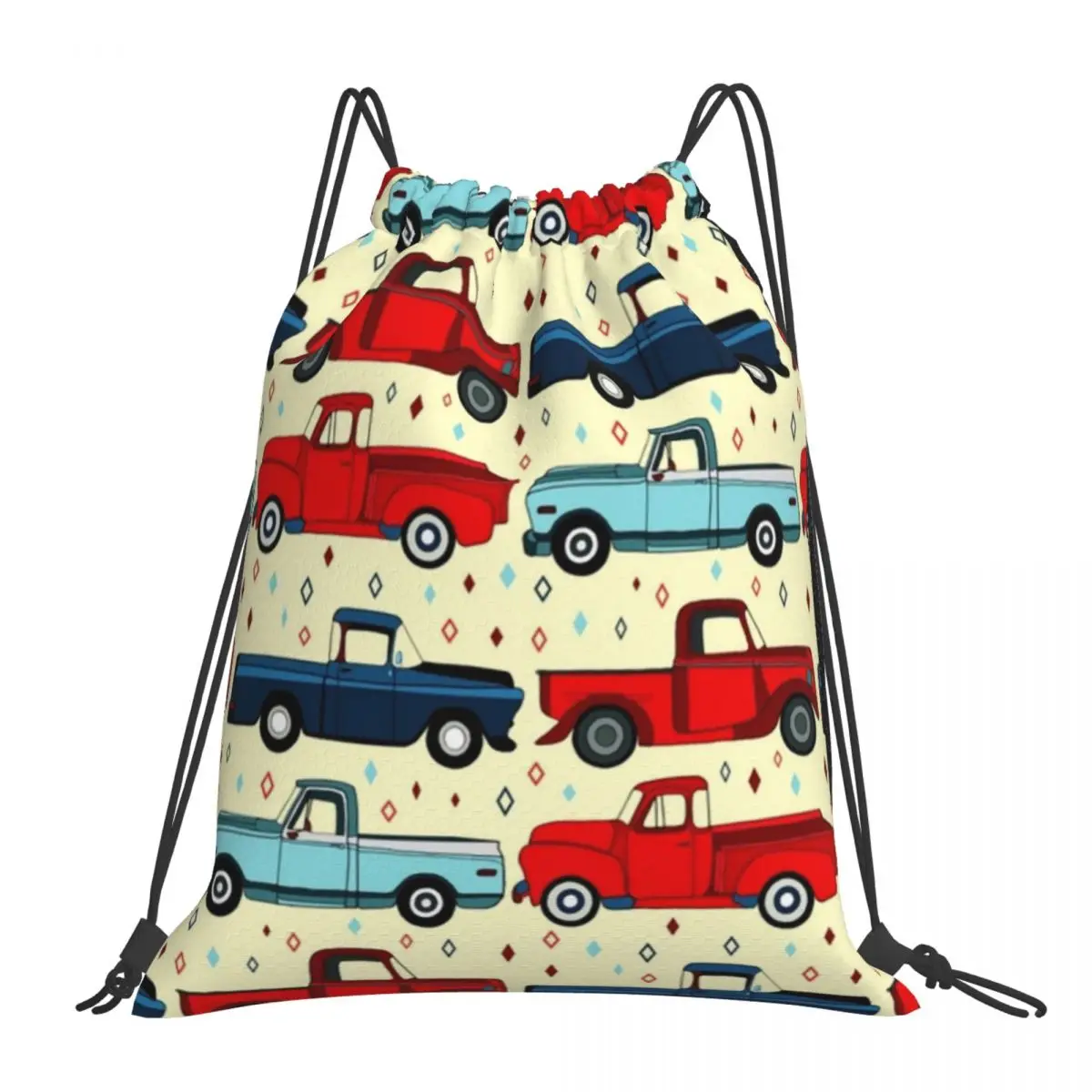 Winter Vintage Trucks Backpacks Casual Portable Drawstring Bags Drawstring Bundle Pocket Sports Bag Book Bag For Travel Students
Winter Vintage Trucks Backpacks Casual Portable Drawstring Bags Drawstring Bundle Pocket Sports Bag Book Bag For Travel Students