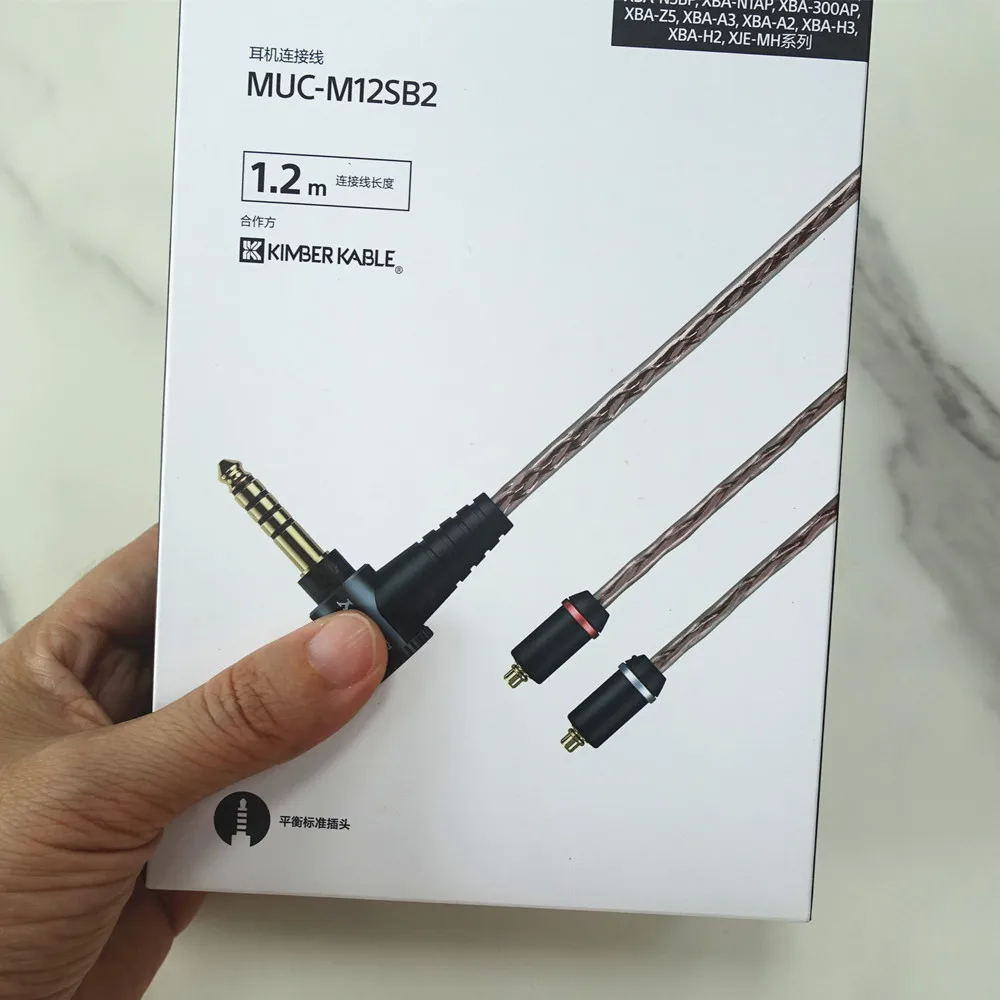 Original MUC-M12SB2 IEM Earphone Connection Cable 4.4 Mm Balanced Plug 8 Core Audio Cable For Andromeda SE846 XBA Series MMCX
Original MUC-M12SB2 IEM Earphone Connection Cable 4.4 Mm Balanced Plug 8 Core Audio Cable For Andromeda SE846 XBA Series MMCX