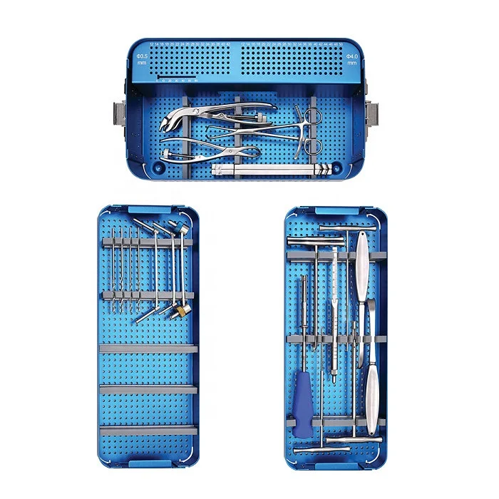 Basic Orthopedic Surgical Instruments Stainless Steel Small Fragment Instrument Set for Facture Surgery
Basic Orthopedic Surgical Instruments Stainless Steel Small Fragment Instrument Set for Facture Surgery