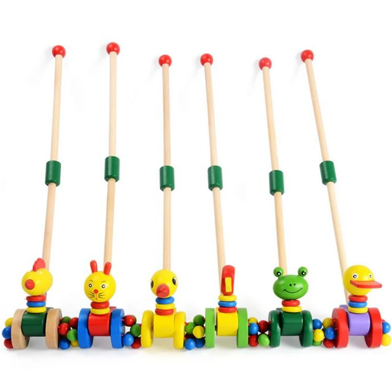 Cute Wooden Cartoon Animals Car Toys For Children Baby Trolley Cart Wooden Pushing Popular Toy
Cute Wooden Cartoon Animals Car Toys For Children Baby Trolley Cart Wooden Pushing Popular Toy