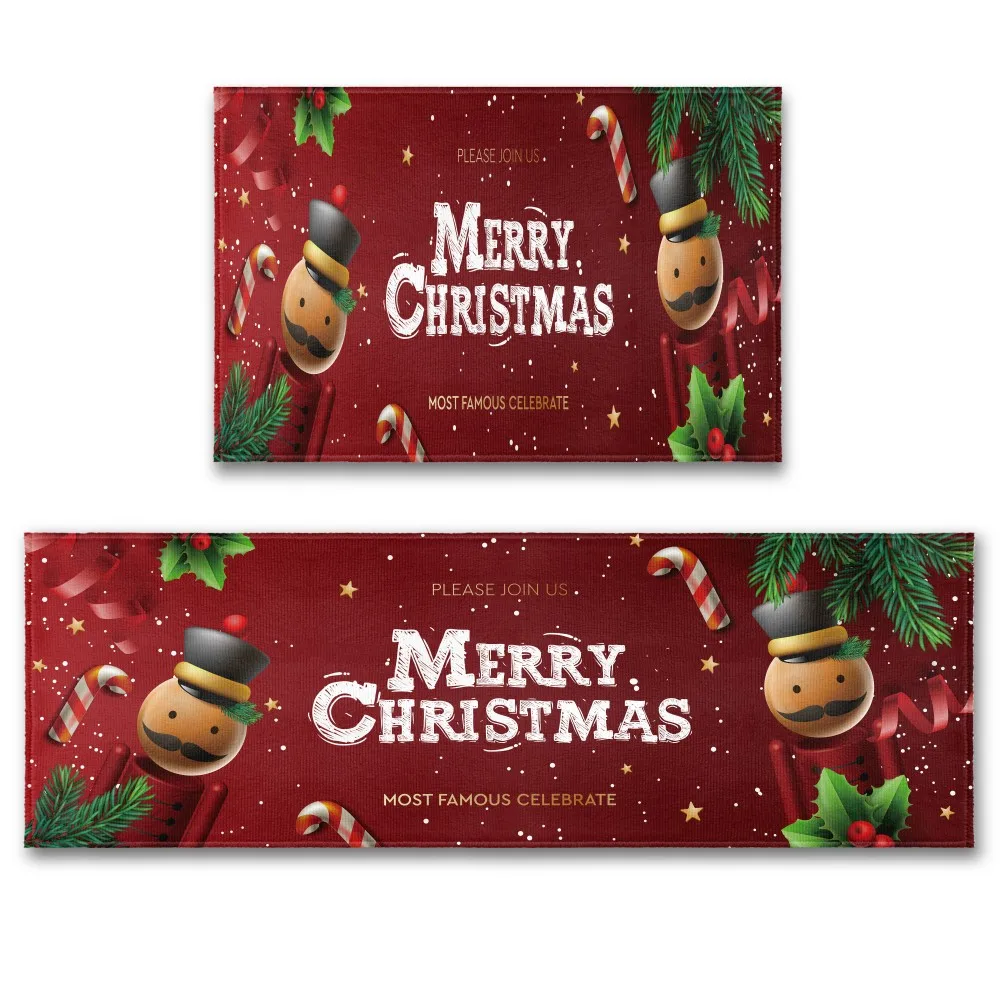 Christmas Kitchen Mat Water Absorbent Floor Mat Nordic Style Home Doormat Bathroom-Toilet Mats Bedroom Hotel Decor Mat
Christmas Kitchen Mat Water Absorbent Floor Mat Nordic Style Home Doormat Bathroom-Toilet Mats Bedroom Hotel Decor Mat