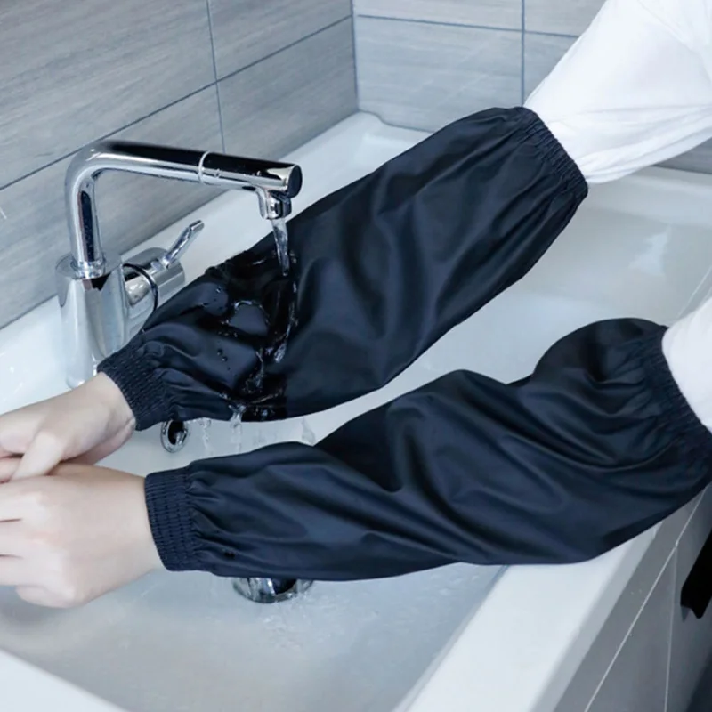 1Pair PU Leather Thick Oversleeve Waterproof Oilproof Cuff Home Kitchen Cleaning Accessories Waterproof Adult Arm Sleeves
1Pair PU Leather Thick Oversleeve Waterproof Oilproof Cuff Home Kitchen Cleaning Accessories Waterproof Adult Arm Sleeves