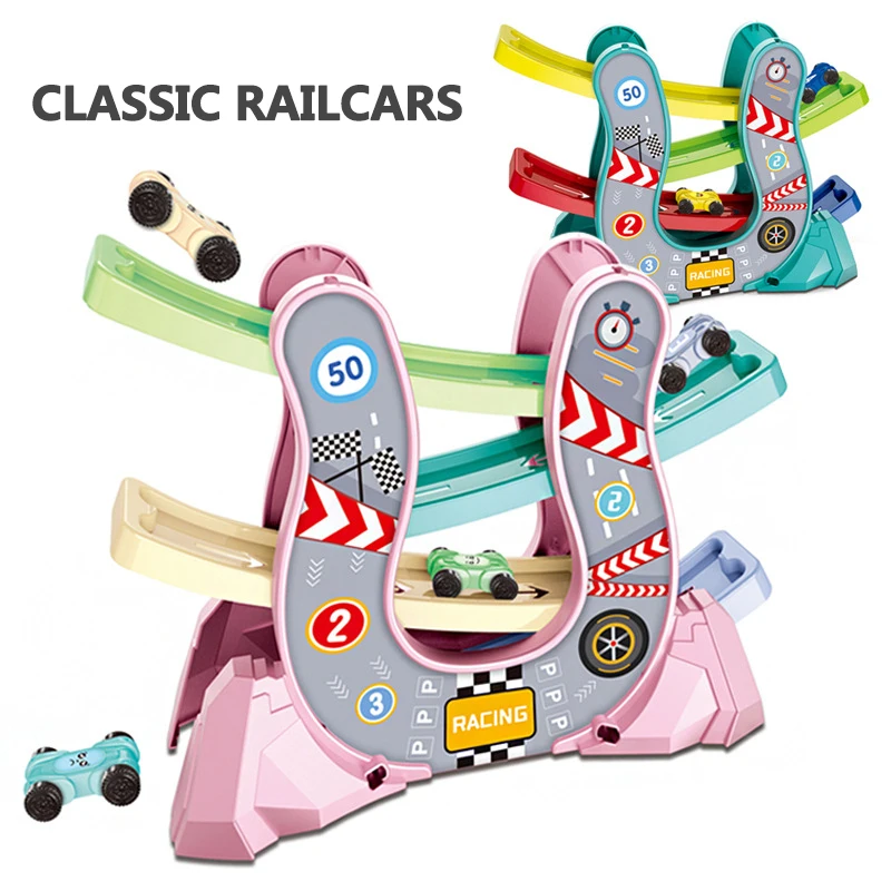 Classic Rush Ramp Slide Racing Toys 4 Tier Zigzag Ramp Track Racing Toys Boys Girls Learning Birthday Gift
Classic Rush Ramp Slide Racing Toys 4 Tier Zigzag Ramp Track Racing Toys Boys Girls Learning Birthday Gift