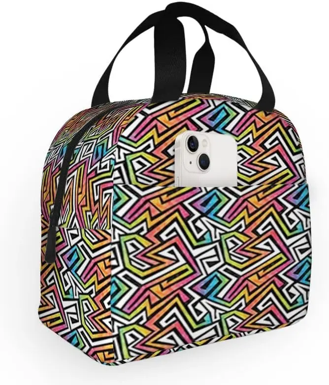 2023,Geometric Design,Insulated Lunch Box Tote Bag for Women Adult Men,Vintage Fashion Feminine Wild Modern,Reusable
2023,Geometric Design,Insulated Lunch Box Tote Bag for Women Adult Men,Vintage Fashion Feminine Wild Modern,Reusable