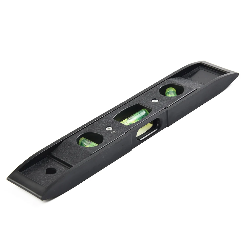3 Bubble Level Spirit Level Level Ruler Magnetic Measuring Tool Portable Torpedo 230mm 9 Inch ABS Black Flexible
3 Bubble Level Spirit Level Level Ruler Magnetic Measuring Tool Portable Torpedo 230mm 9 Inch ABS Black Flexible