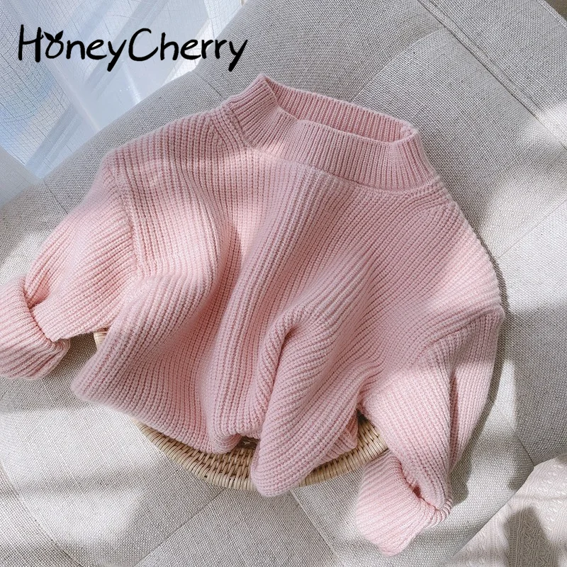 HoneyCherry New Girl Candy Color Loose Casual Pullover Pure Color Sweater Girls Sweater
HoneyCherry New Girl Candy Color Loose Casual Pullover Pure Color Sweater Girls Sweater