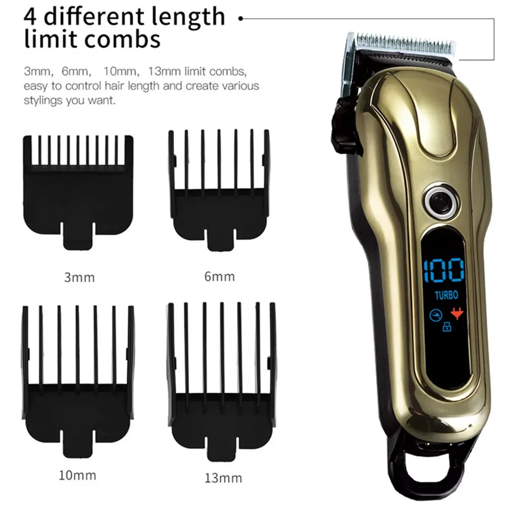 Hair Clipper Two Speed Motor Professional Hair Trimmer For Men Hairdressing Hair Clipper Pro Hair Cutting Machine
Hair Clipper Two Speed Motor Professional Hair Trimmer For Men Hairdressing Hair Clipper Pro Hair Cutting Machine