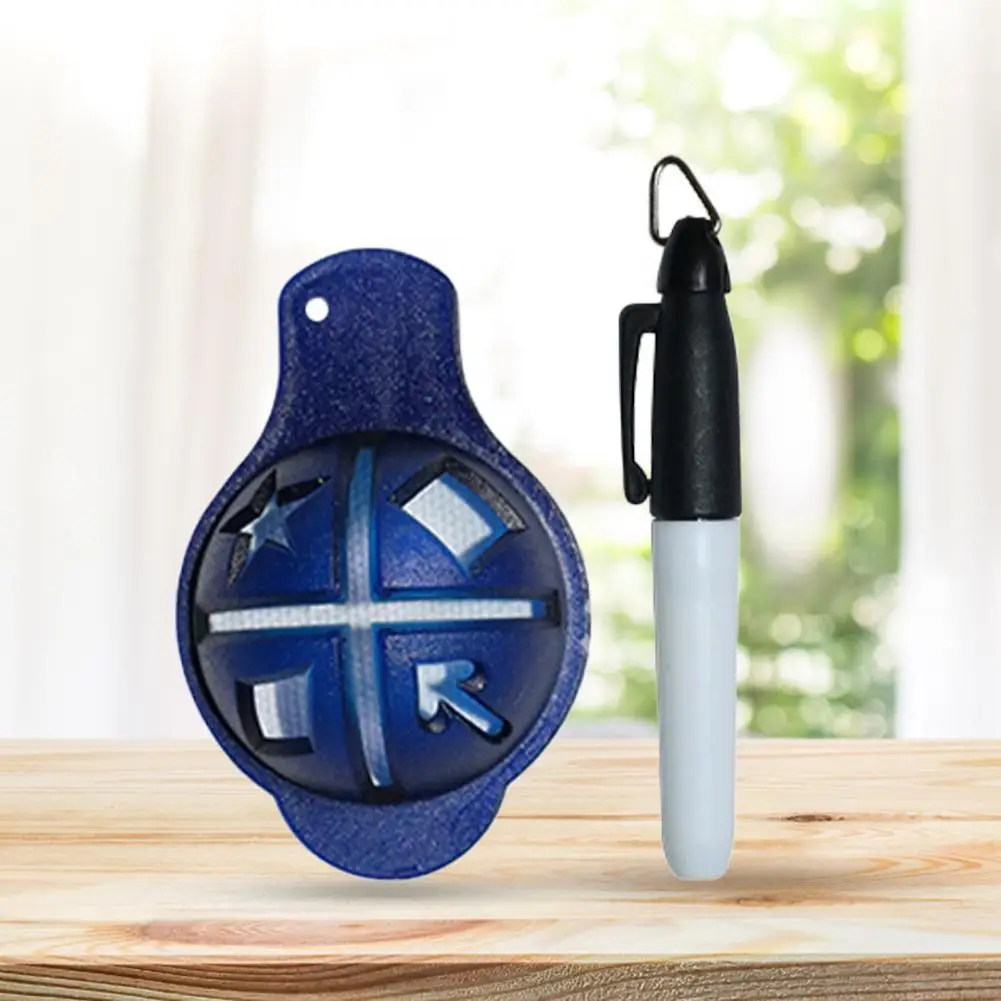 2Pcs/Set Durable Golf Ball Markers Lightweight Premium Golf Alignment Marker Pen Golf Accessory Liner Marker 
2Pcs/Set Durable Golf Ball Markers Lightweight Premium Golf Alignment Marker Pen Golf Accessory Liner Marker