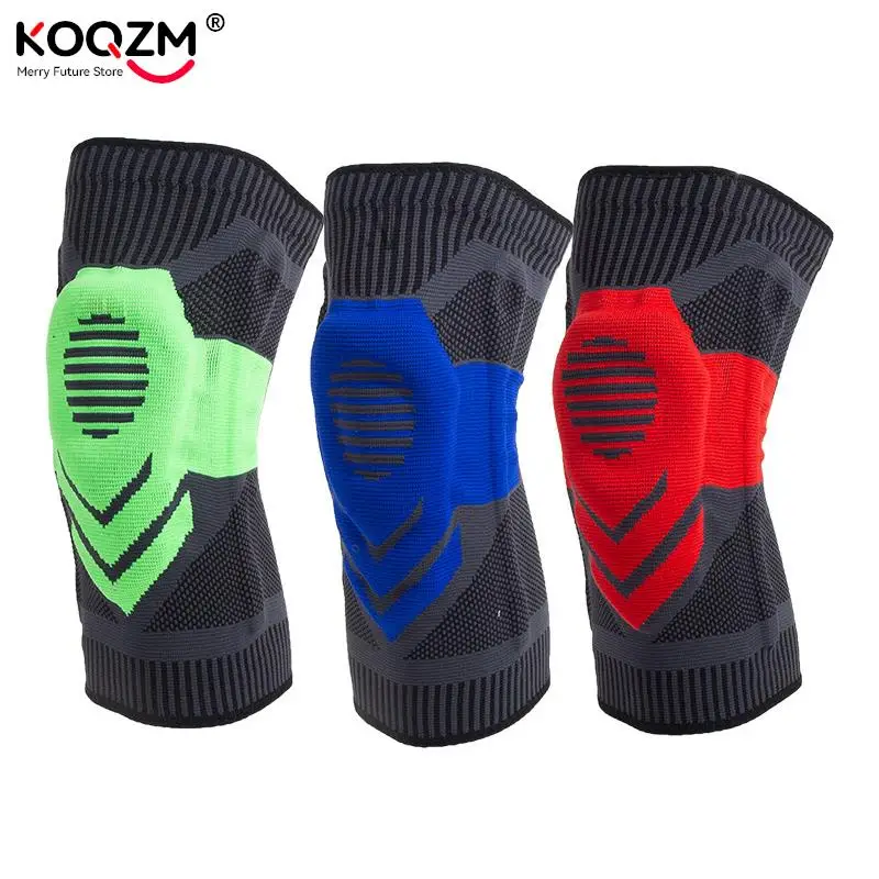 Sports Compression Knee Support Brace Patella Protector Knitted Silicone Spring Leg Pads For Cycling Running Basketball Football
Sports Compression Knee Support Brace Patella Protector Knitted Silicone Spring Leg Pads For Cycling Running Basketball Football