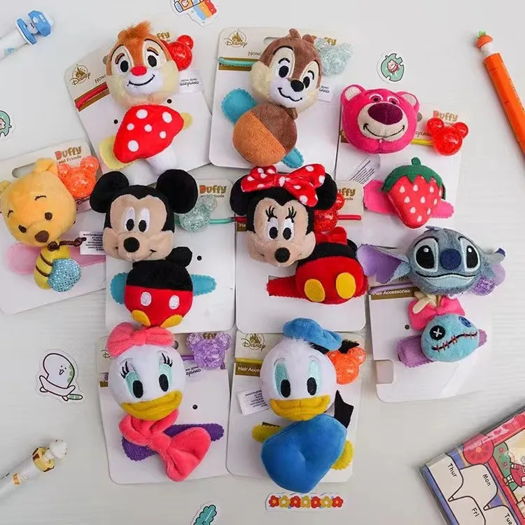 Disney Winnie The Pooh Stitch Lotso Huggin Bear Mickey Minnie Mouse Cute Children's Accessories Kawaii Stuffed Plush Kid Hairpin
Disney Winnie The Pooh Stitch Lotso Huggin Bear Mickey Minnie Mouse Cute Children's Accessories Kawaii Stuffed Plush Kid Hairpin