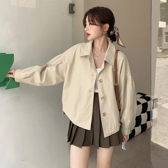 Spring And Autumn Outerwear Women's 2023 New Korean Version Loose Relaxed Versatile Short Jacket Cardigan Top
Spring And Autumn Outerwear Women's 2023 New Korean Version Loose Relaxed Versatile Short Jacket Cardigan Top