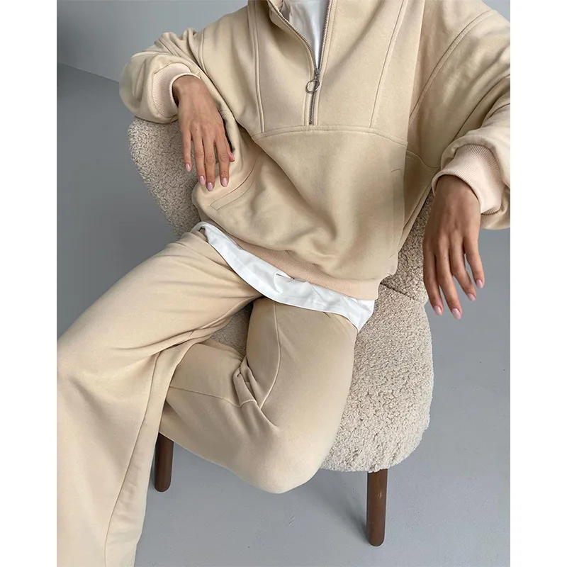Women Thickened Tracksuit Autumn Winter Warm Hoodies Tops Suits Casual Sweatshirts Jogging Pant Outfits Sweatpants 2 Piece Sets
Women Thickened Tracksuit Autumn Winter Warm Hoodies Tops Suits Casual Sweatshirts Jogging Pant Outfits Sweatpants 2 Piece Sets