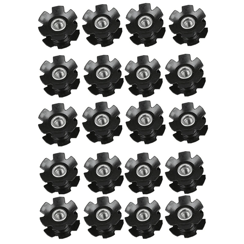 20PC Bike Headset Star Nut 1-1/8 Inch (28.6Mm), MTB Bicycle Fork Star Nut Universal For Mountain Road Bike Hybrid Bike
20PC Bike Headset Star Nut 1-1/8 Inch (28.6Mm), MTB Bicycle Fork Star Nut Universal For Mountain Road Bike Hybrid Bike