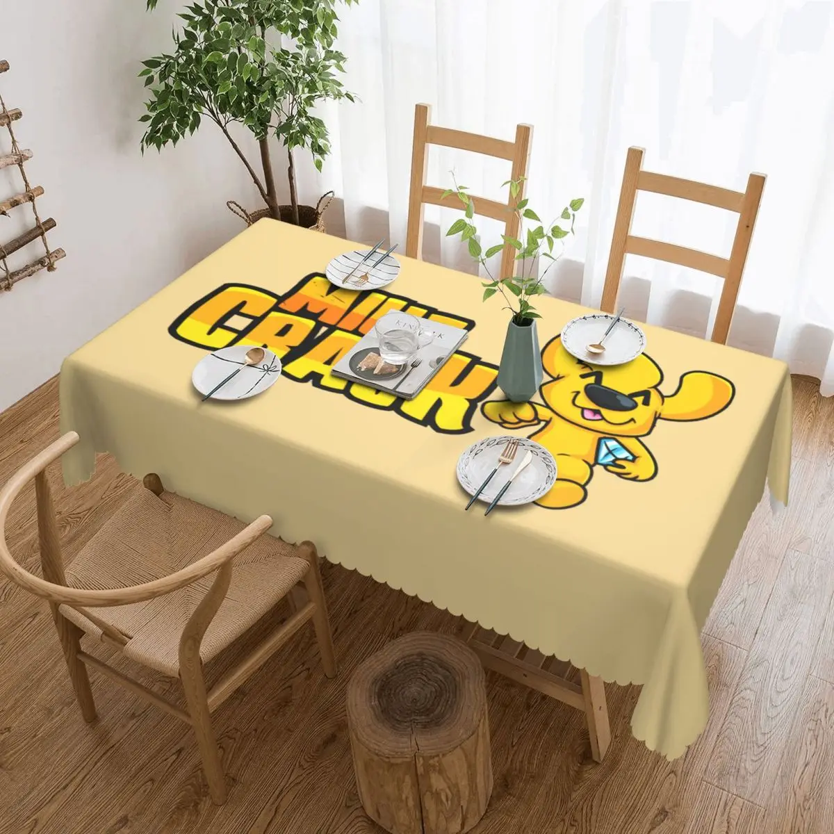 Rectangular Waterproof Mikecrack Cartoon Graphic Table Cover Table Cloth Tablecloth for Picnic
Rectangular Waterproof Mikecrack Cartoon Graphic Table Cover Table Cloth Tablecloth for Picnic