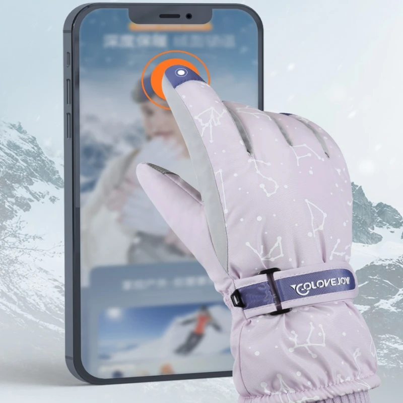 Ski gloves women men riding motorcycle water repellent touch screen anti-slip and fleece windproof winter outdoor warm gloves
Ski gloves women men riding motorcycle water repellent touch screen anti-slip and fleece windproof winter outdoor warm gloves