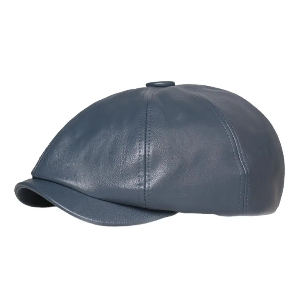Soft Classic Plain Octagonal Newsboy Faux Leather Cap Comfy Winter Hat Round Dome Fashion Accessories
Soft Classic Plain Octagonal Newsboy Faux Leather Cap Comfy Winter Hat Round Dome Fashion Accessories