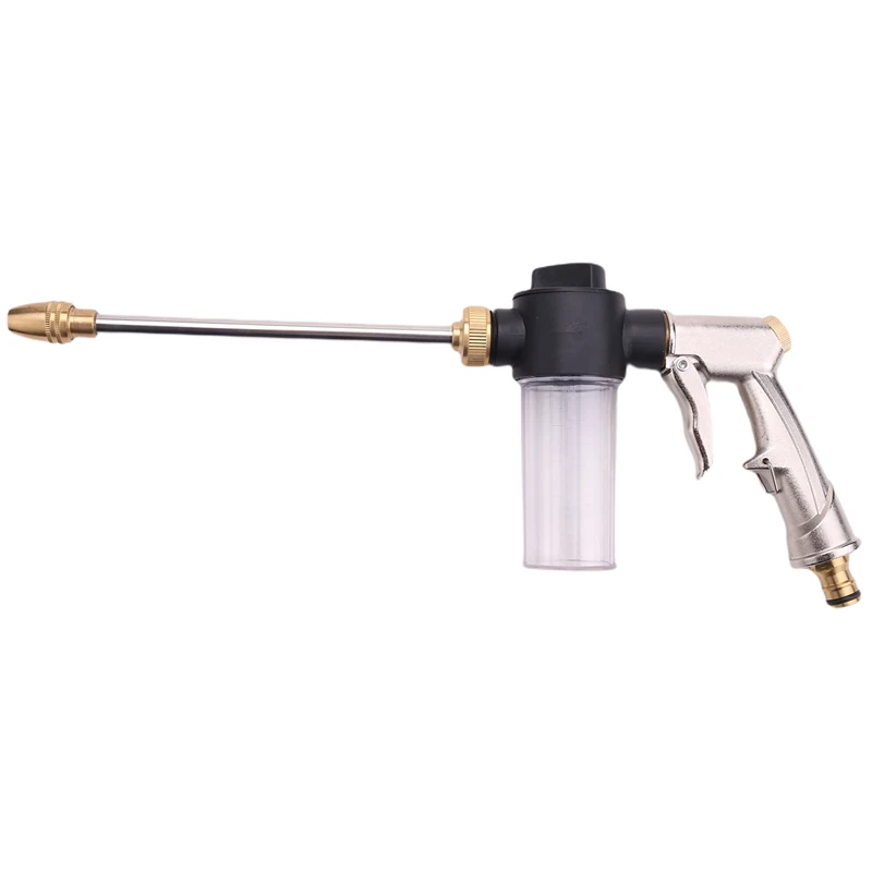Metal High Pressure Water Spray-Guns Car Washer Cleaner Garden Sprinkler Foam Water Washing-Guns Watering Nozzle
Metal High Pressure Water Spray-Guns Car Washer Cleaner Garden Sprinkler Foam Water Washing-Guns Watering Nozzle
