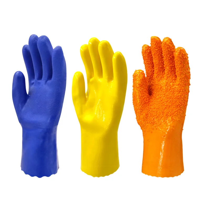 PVC Anti Slip Dipped Plastic Gloves With Particles Oil Resistant Thickened Wear-resistant Electronic Work Protective Gloves
PVC Anti Slip Dipped Plastic Gloves With Particles Oil Resistant Thickened Wear-resistant Electronic Work Protective Gloves