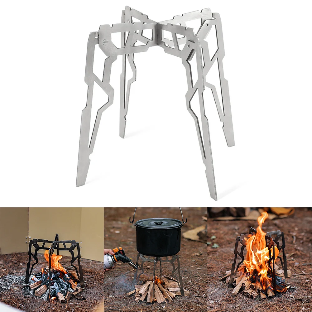 Folding Camping Pot Support Cross Stand Trivet Stove Rack Outdoor Tools For Camping Hiking Backpacking Equipment Camping Tool
Folding Camping Pot Support Cross Stand Trivet Stove Rack Outdoor Tools For Camping Hiking Backpacking Equipment Camping Tool