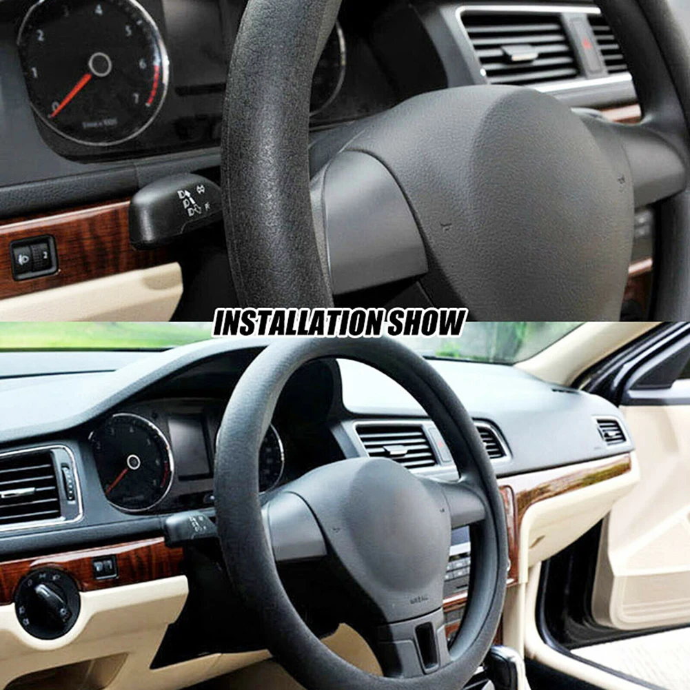 None Silicone Steering Wheel Cover Truck Replacement 13*16in 1pc Black Silicone Steering Wheel Cover Brand New
None Silicone Steering Wheel Cover Truck Replacement 13*16in 1pc Black Silicone Steering Wheel Cover Brand New
