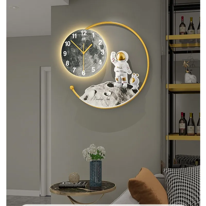Luxury Clock Creative Network Red Fashion Wall Clock With Light Living Room Household Modern Simple Decoration Clock Wall
Luxury Clock Creative Network Red Fashion Wall Clock With Light Living Room Household Modern Simple Decoration Clock Wall