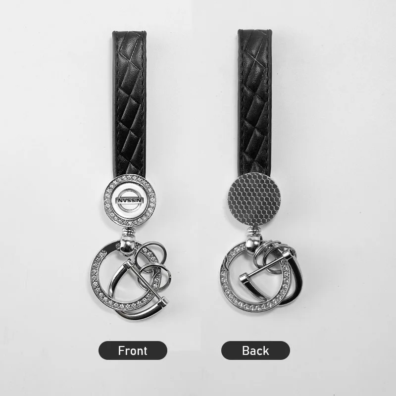 Car Key Chain Exquisite Leather Simple And Practical Small Pendant For Nissan Patrol Y62 Juke Note Teana Y61 Leaf Cube Versa J10
Car Key Chain Exquisite Leather Simple And Practical Small Pendant For Nissan Patrol Y62 Juke Note Teana Y61 Leaf Cube Versa J10
